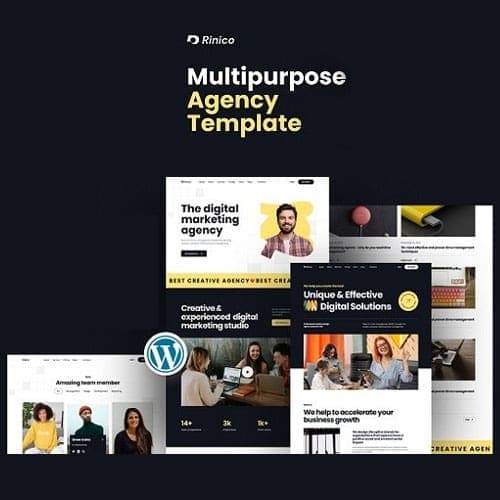 Rinico - Multipurpose Agency WordPress Theme