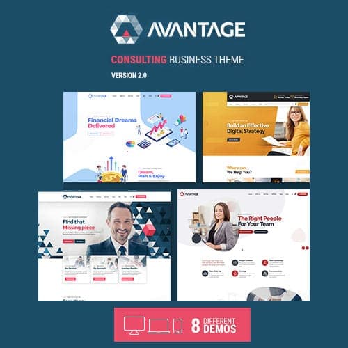 Avantage - Business Consulting WordPress Theme