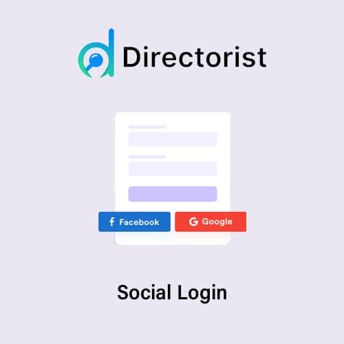 Directorist Social Login