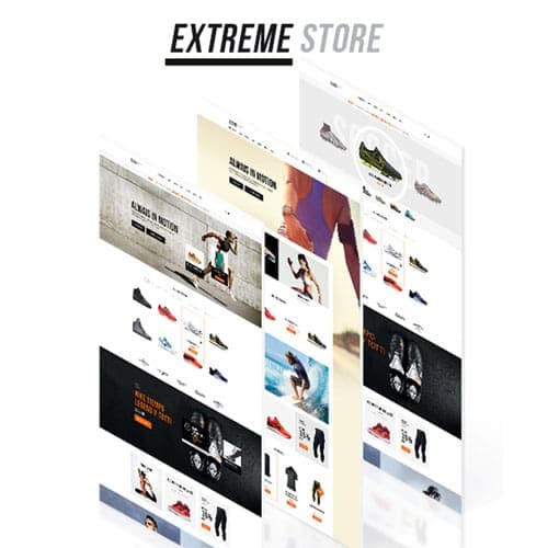 Extreme | Sports Clothing & Equipment Store WordPress Theme