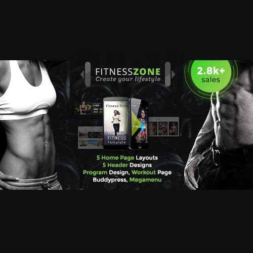 Fitness Zone WordPress Theme