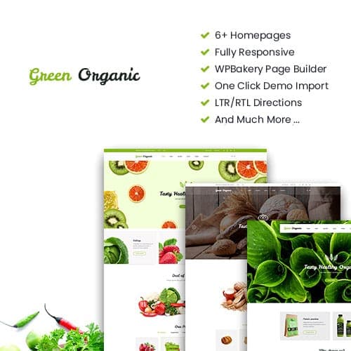 Greenorganic – WooCommerce WordPress Theme