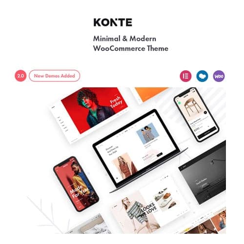 Konte – Minimal & Modern WooCommerce WordPress Theme