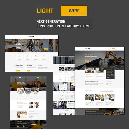 Lightwire – Construction And Industry Theme