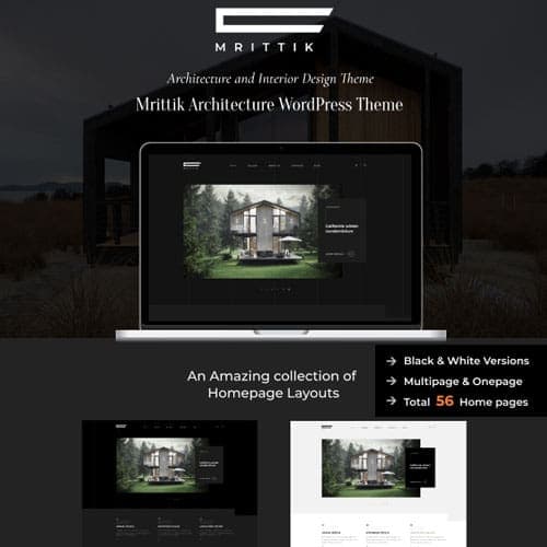 Mrittik – Architecture Interior Design Theme