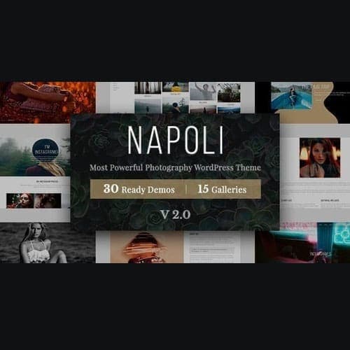 Napoli Photography WordPress Theme