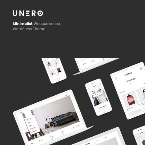 Unero – Minimalist AJAX WooCommerce WordPress Theme