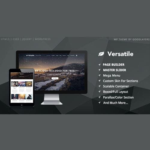 Versatile – Responsive Multi-Purpose WordPress