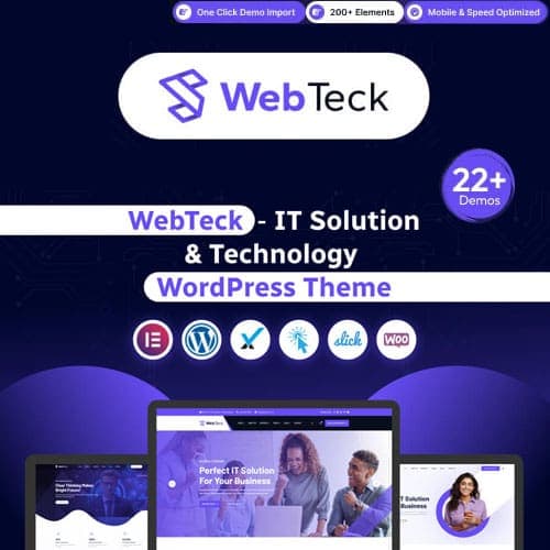 Webteck – IT Solution and AI Technology WordPress Theme