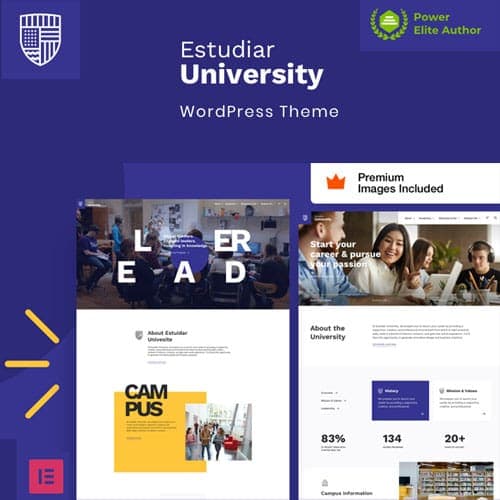 Estudiar – University School WordPress Theme