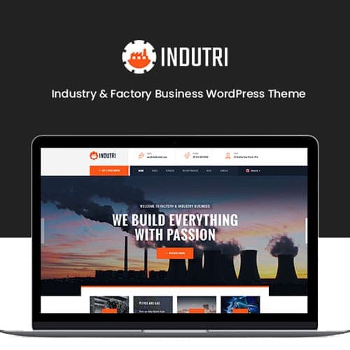 Indutri – Factory & Industrial WordPress Theme