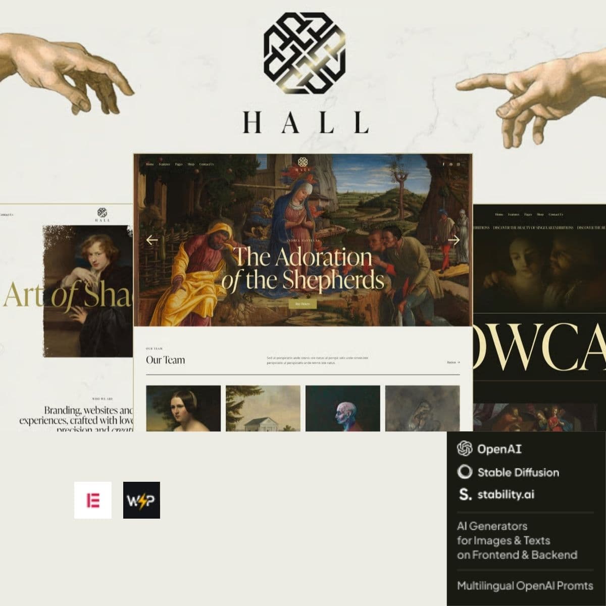 Hall - Museum and Art Gallery WordPress Theme