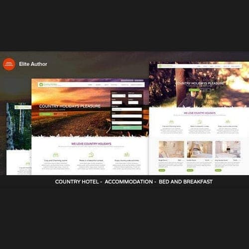 CountryHolidays - WordPress Country Hotel and Bed