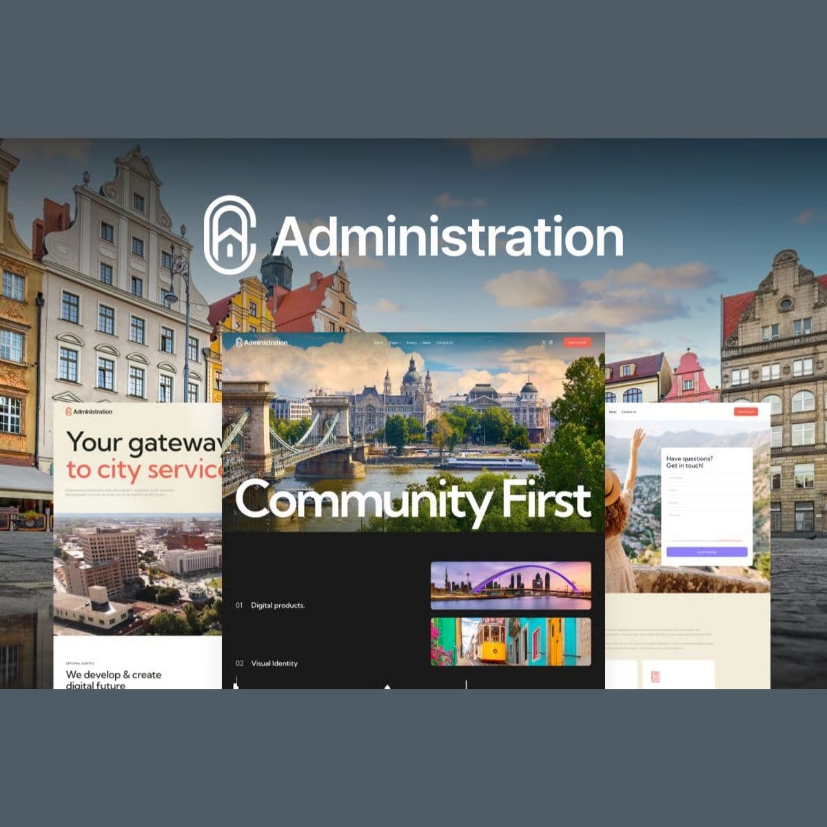 Administration - City Government & Municipal WordPress Theme