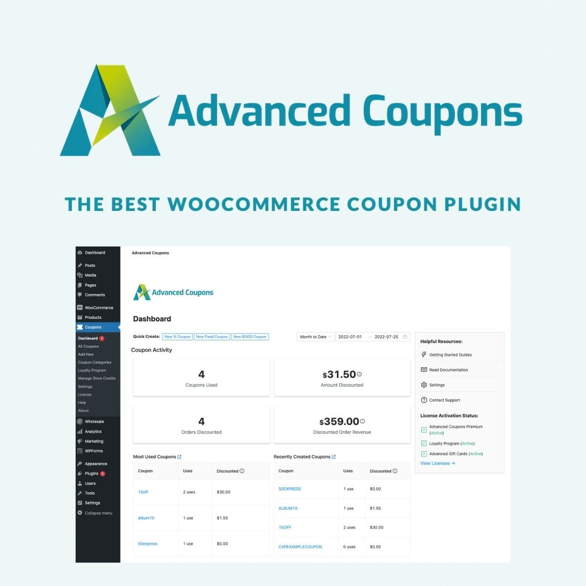 Advanced Coupons for WooCommerce Premium