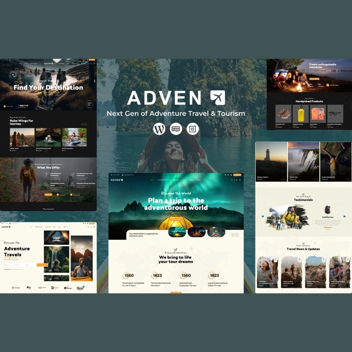 Advenx - Adventure Travel & Tourism WordPress Theme