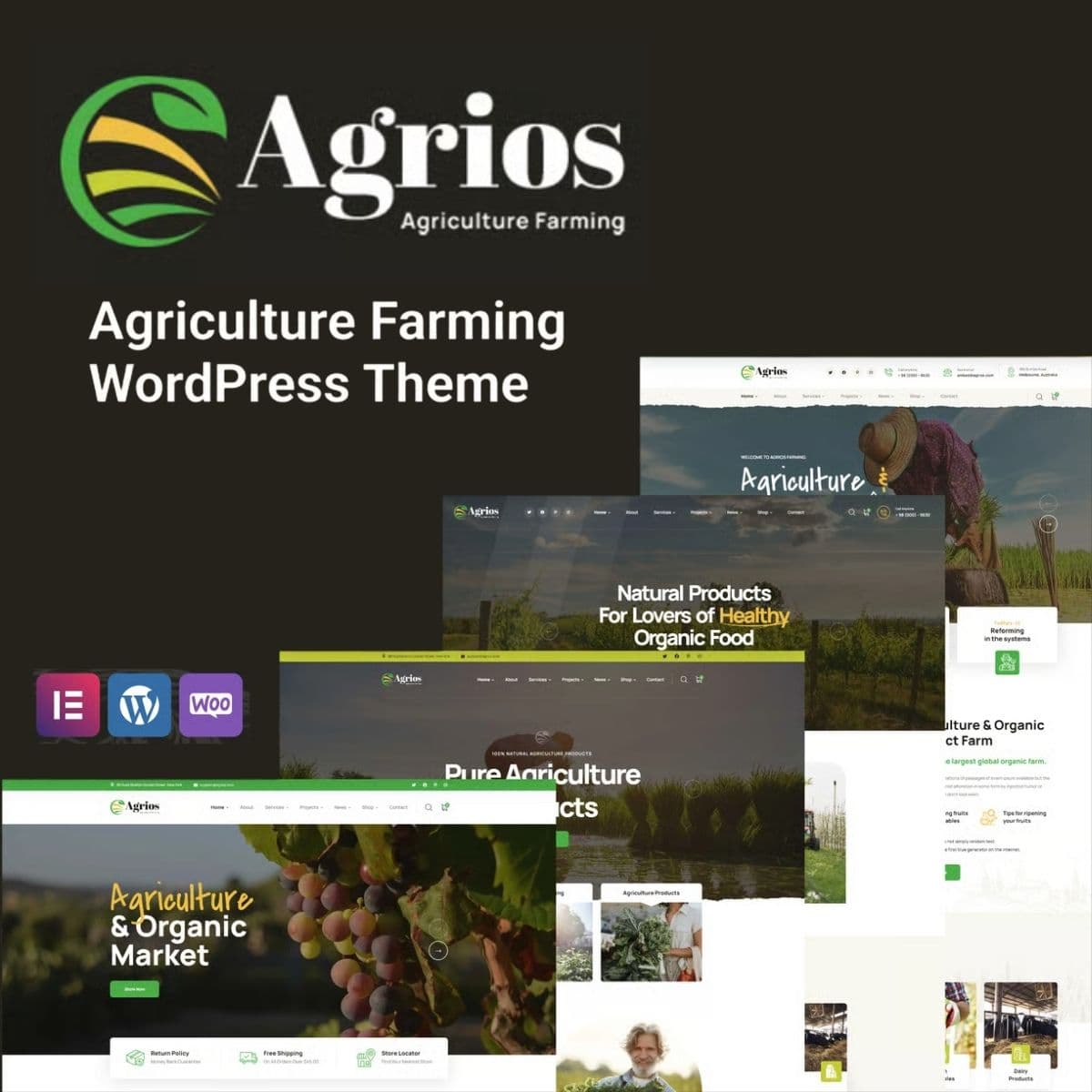 Agrios - Agriculture Farming WordPress Theme
