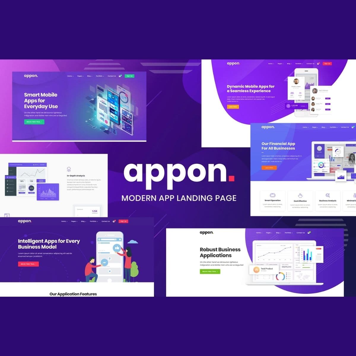 Appon - App & SaaS Software Theme