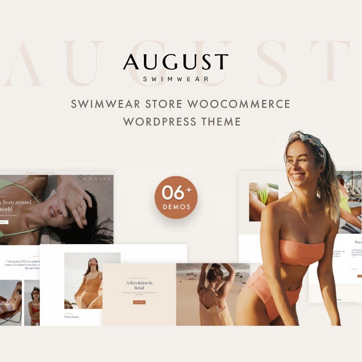 August - Swimwear WooCommerce WordPress Theme