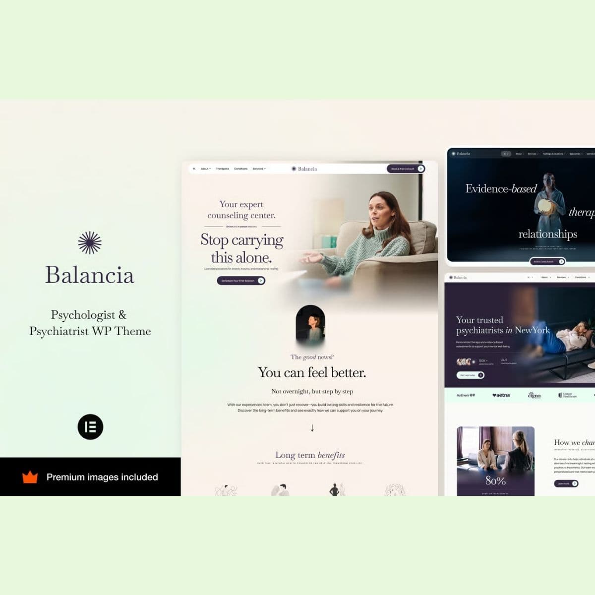 Balancia - Psychology Counseling & Psychiatrist WordPress Theme