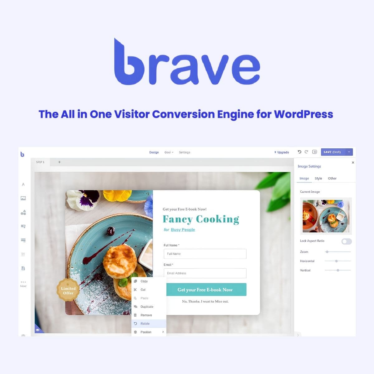 Brave WordPress Popup Builder Pro
