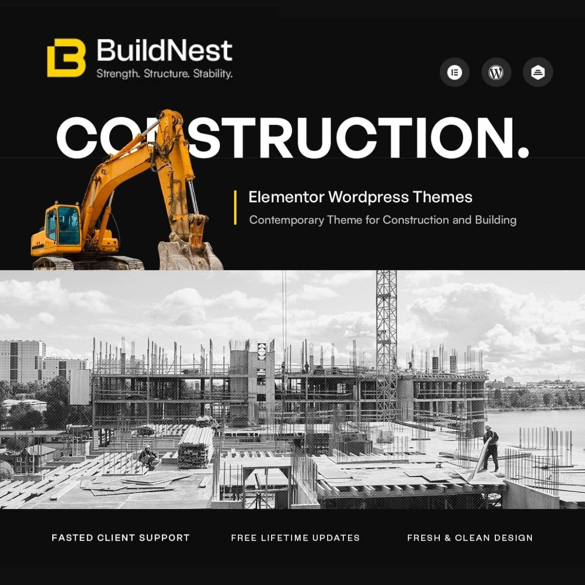 Buildnest - Construction WordPress Theme