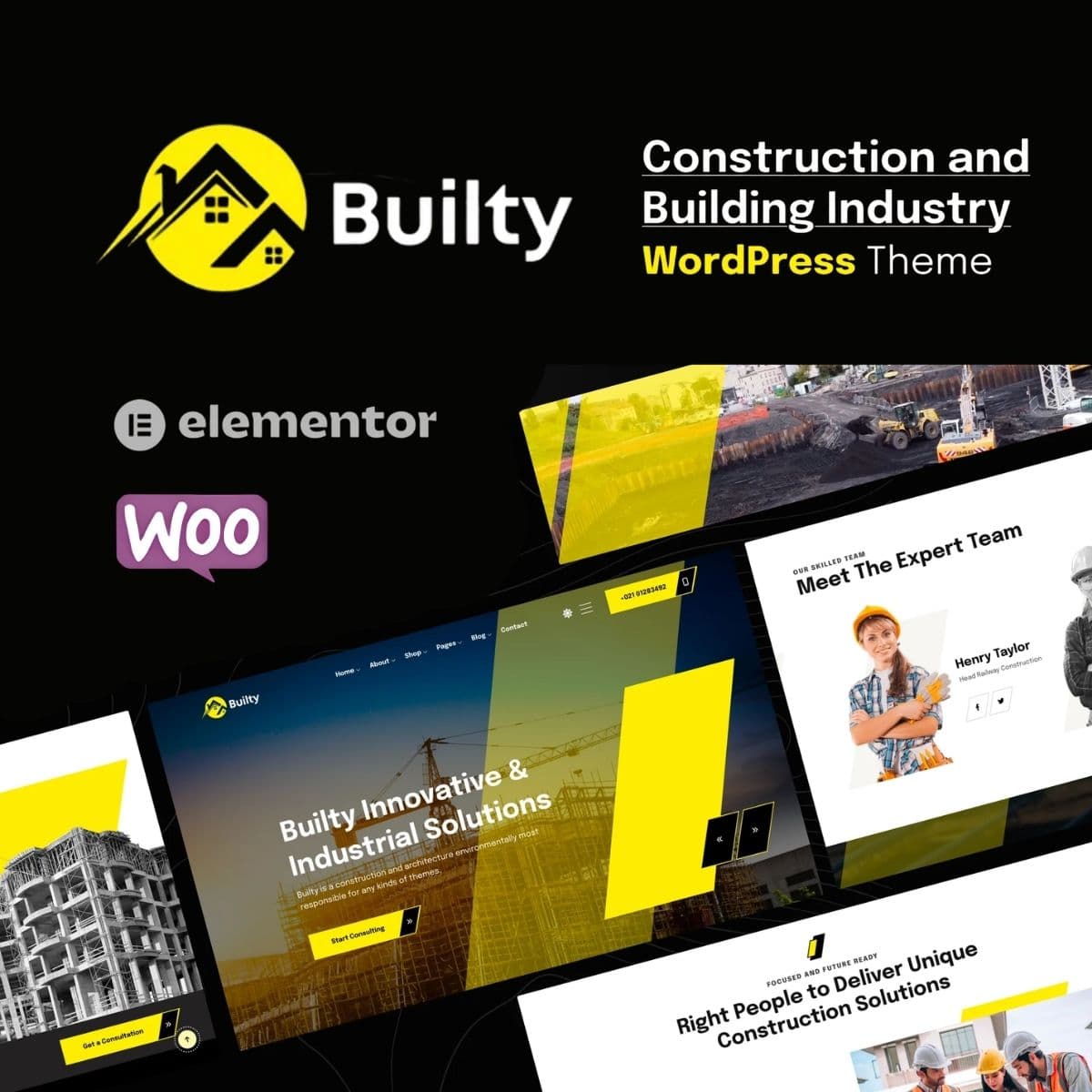 Builty - Building & Construction Company Theme