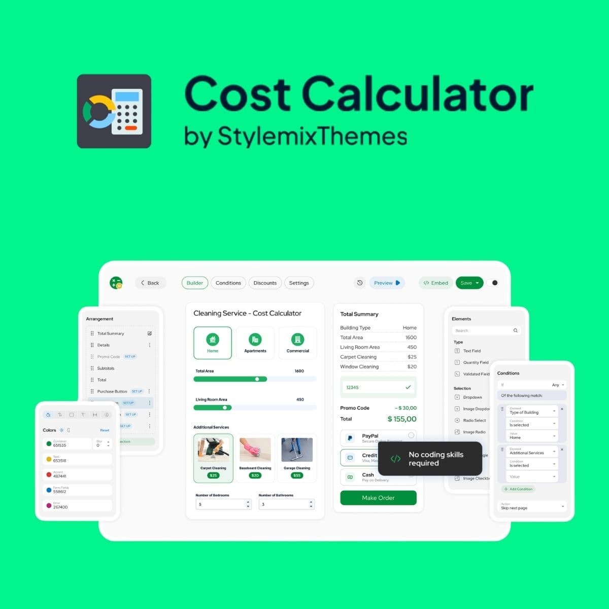 Cost Calculator Builder PRO