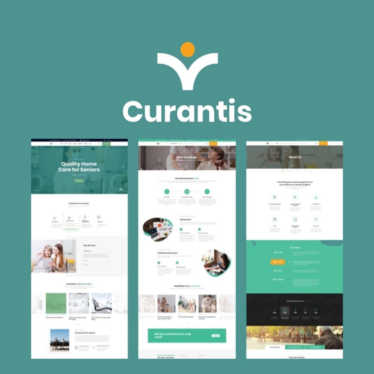 Curantis - Medical Care and Nursing WordPress Theme
