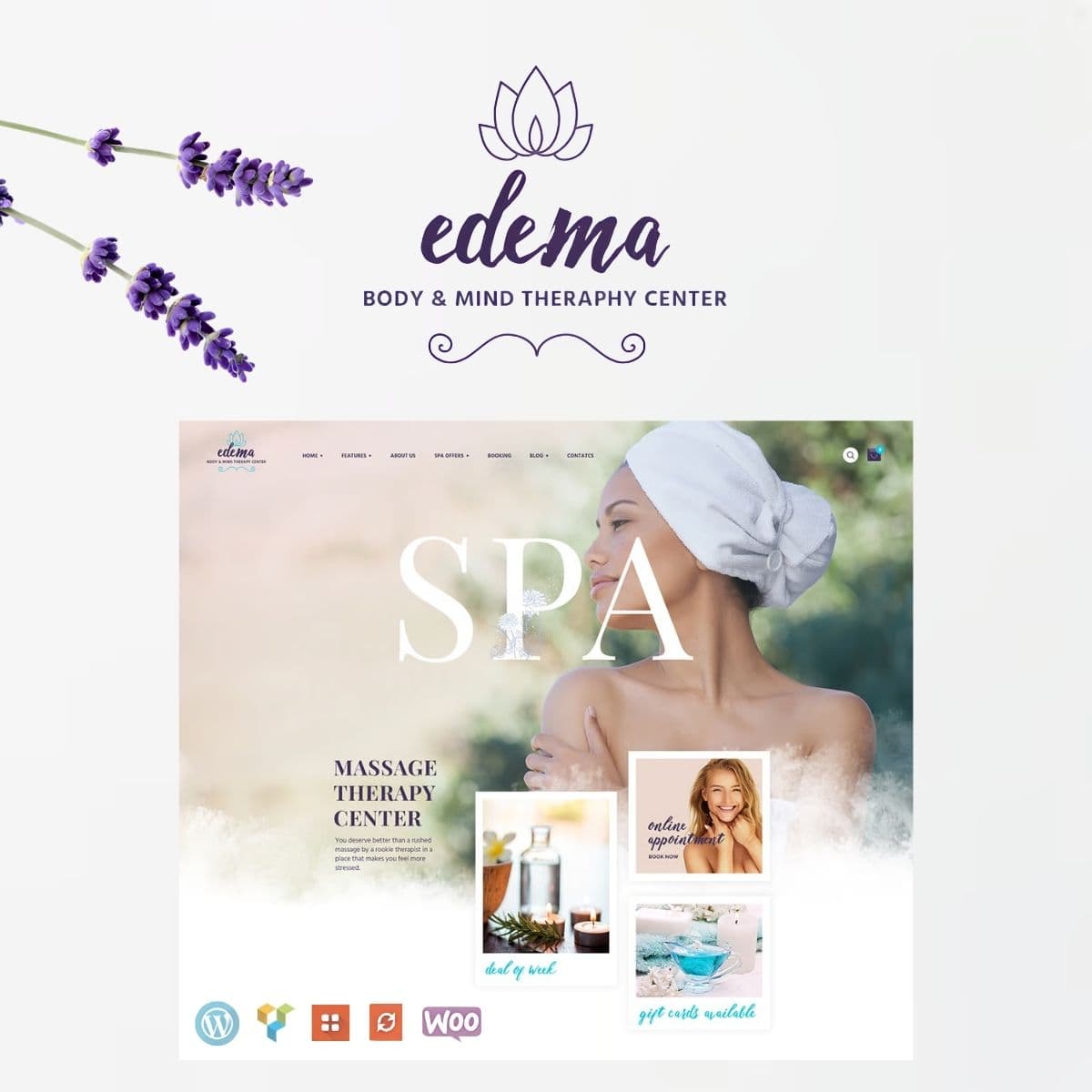 Edema | Wellness & Spa WordPress Theme