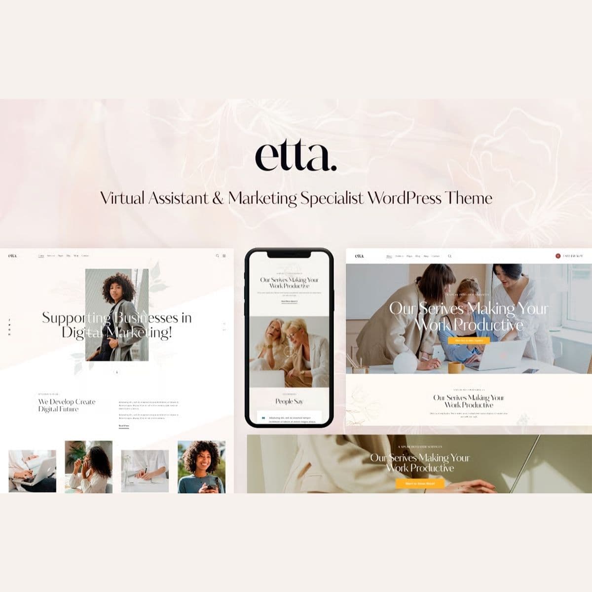 Etta - Marketing, SEO & Sales WordPress Theme
