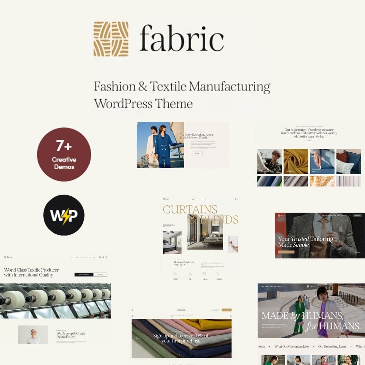 Fabric - Fashion & Textile Manufacturing Theme