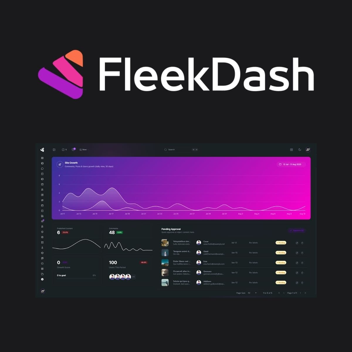 FleekDash