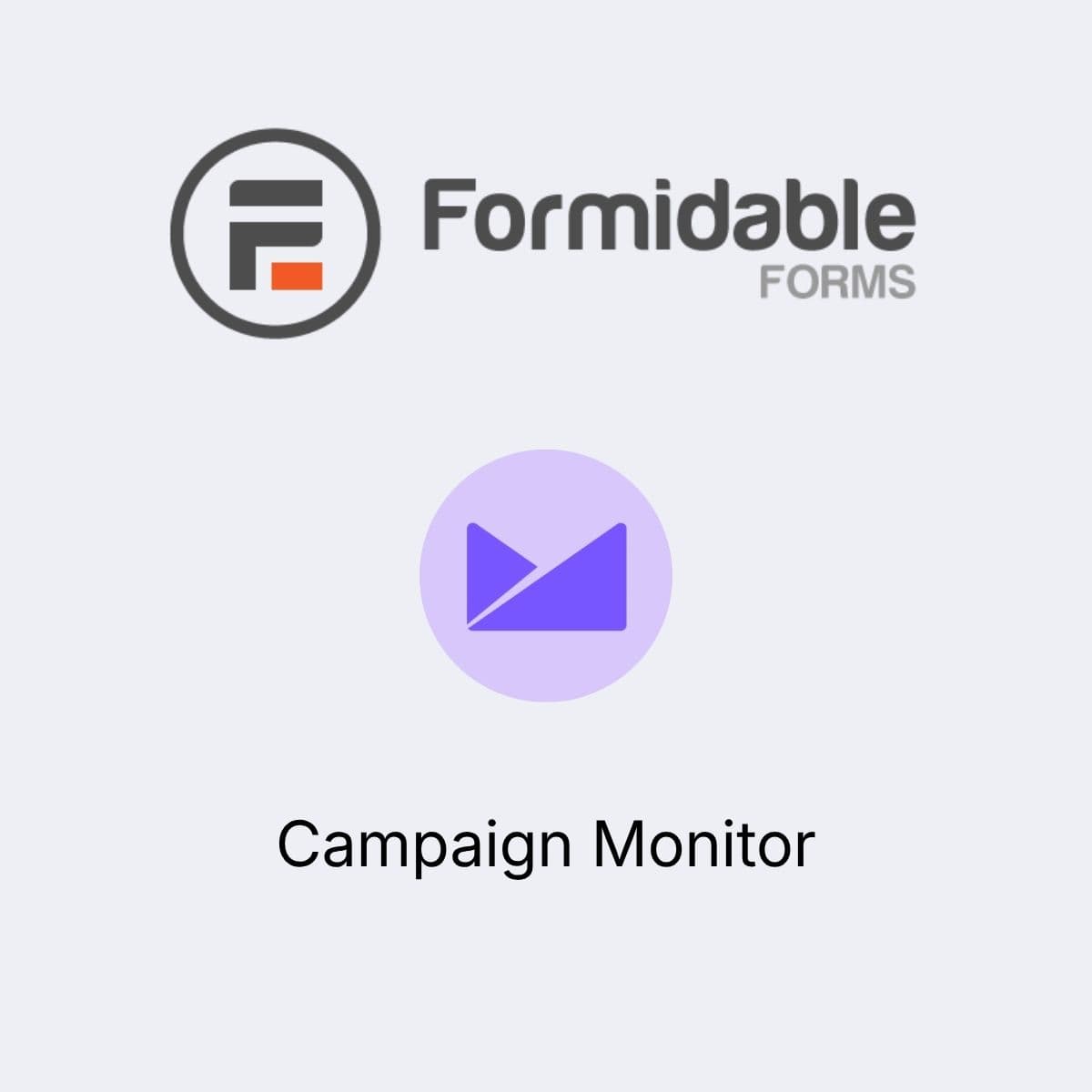 Formidable Forms - Campaign Monitor