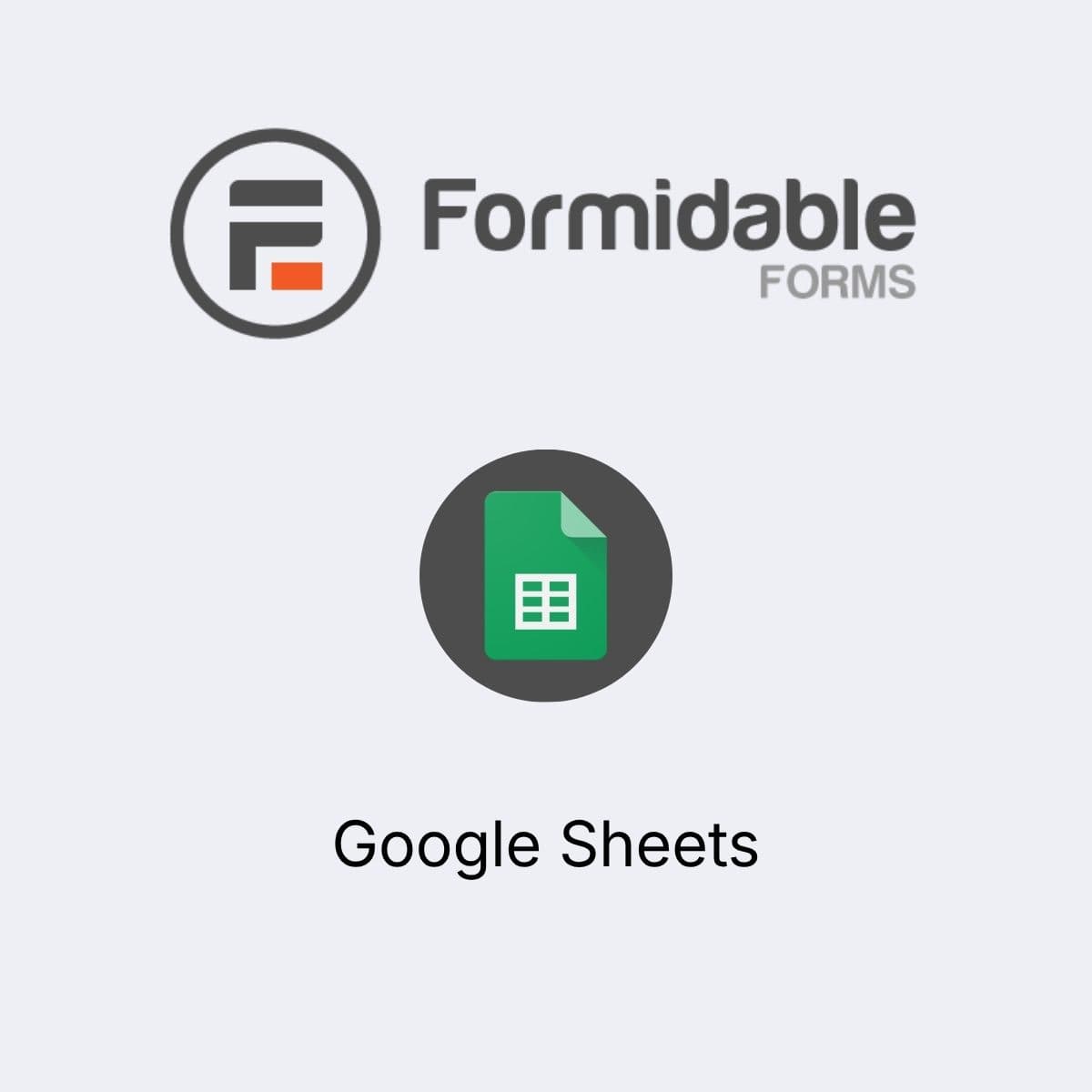 Formidable Forms - Google Sheets