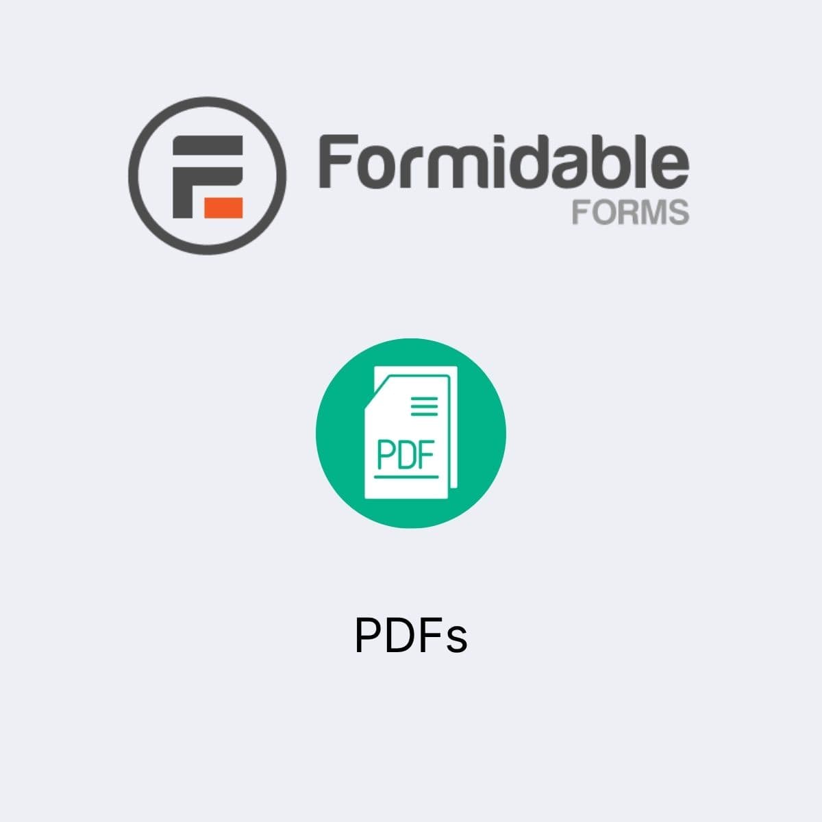 Formidable Forms - PDFs