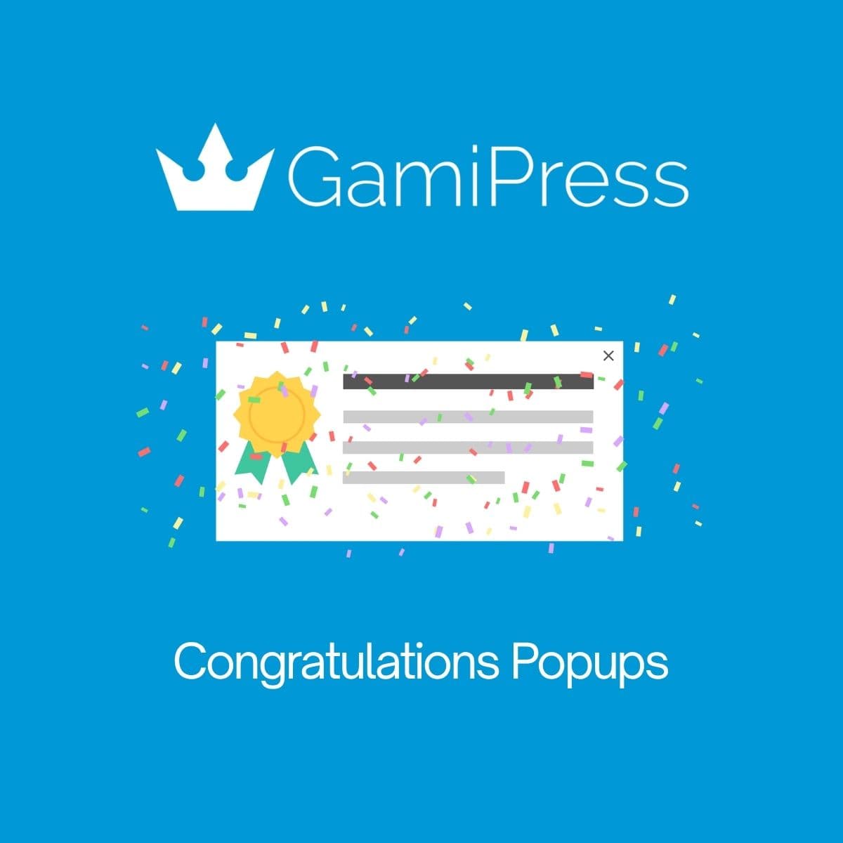 GamiPress Congratulations Popups