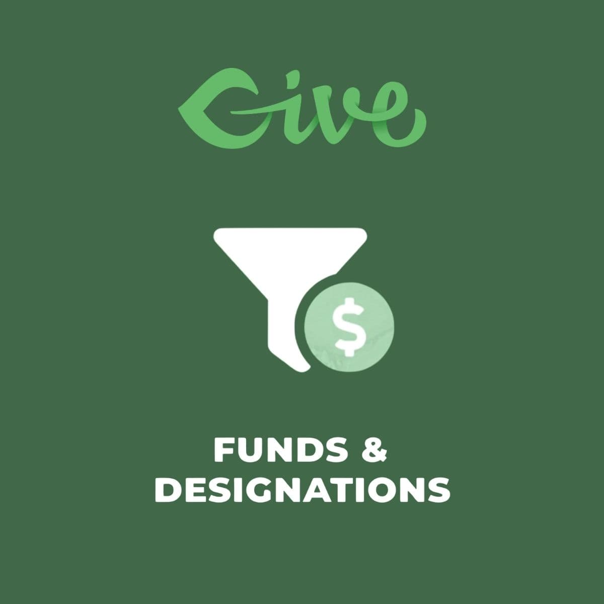 Give - Funds and Designations