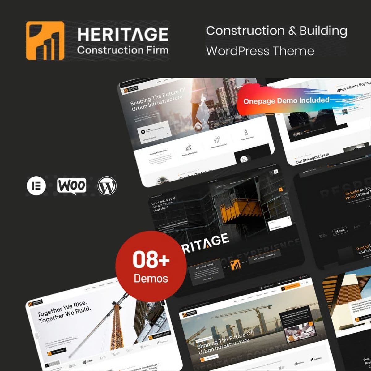 Heritage - Construction & Building WordPress Theme