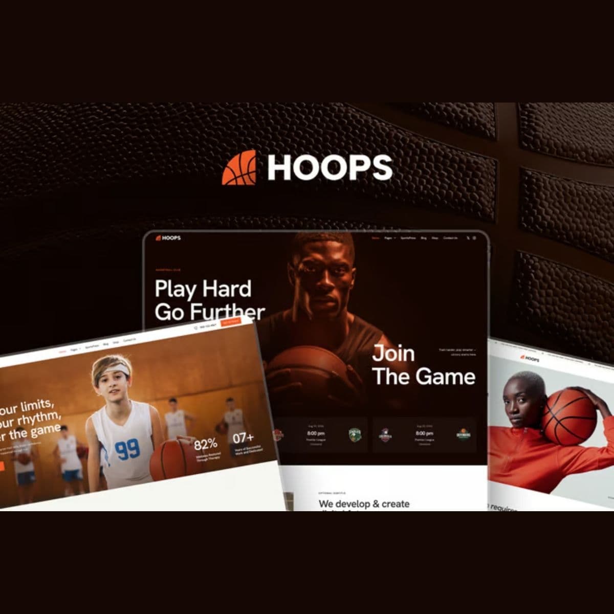 Hoops - Basketball Club & Sports WordPress Theme