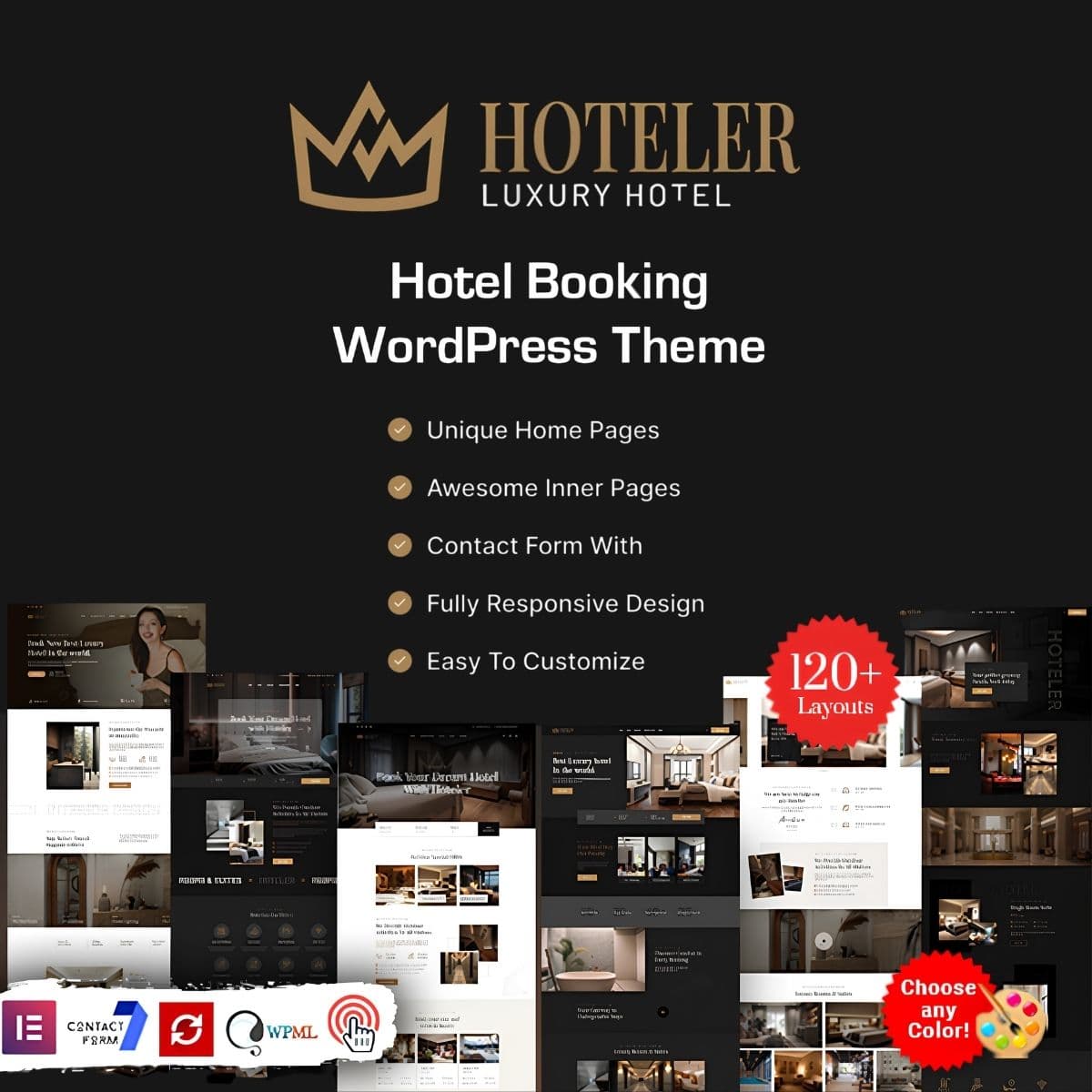 Hoteler Booking WordPress