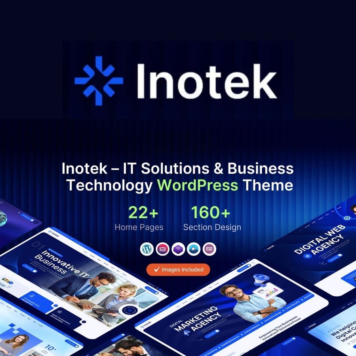 Inotek - IT Solutions and Business Technology WordPress Theme