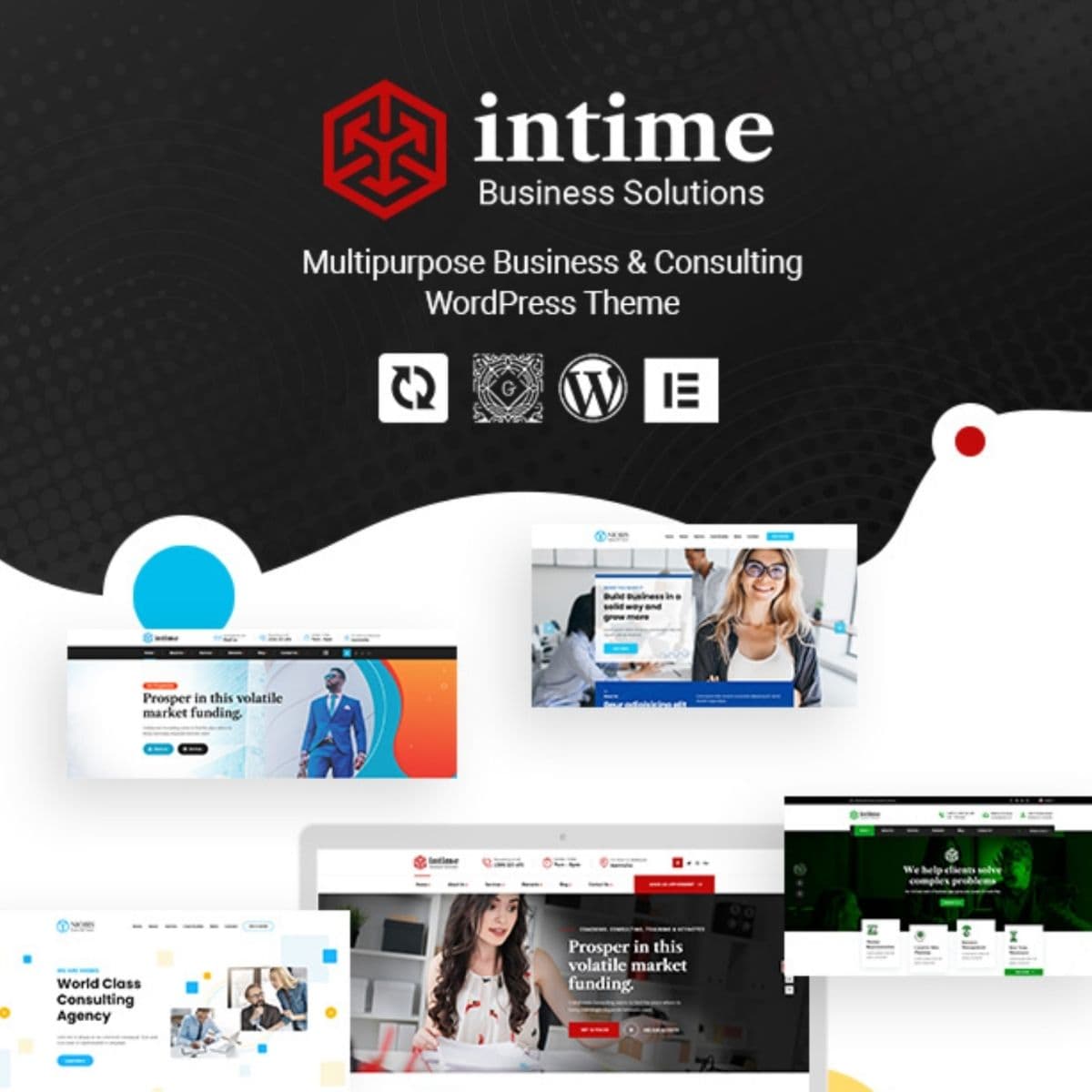 Intime - Business Consulting WordPress Theme