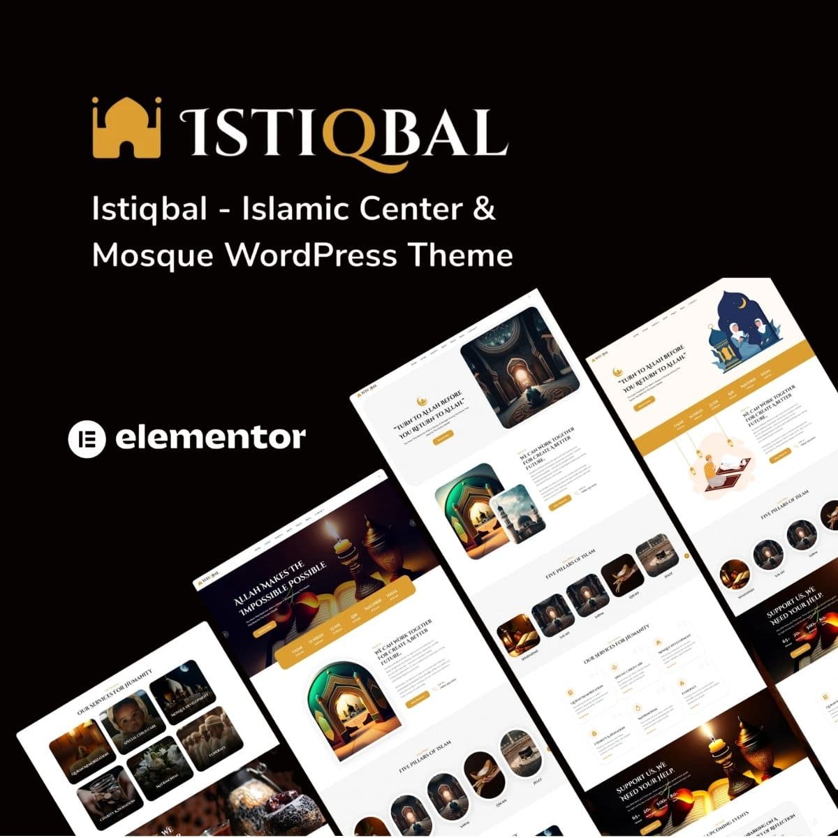 Istiqbal - Islamic Center & Mosque WordPress Theme