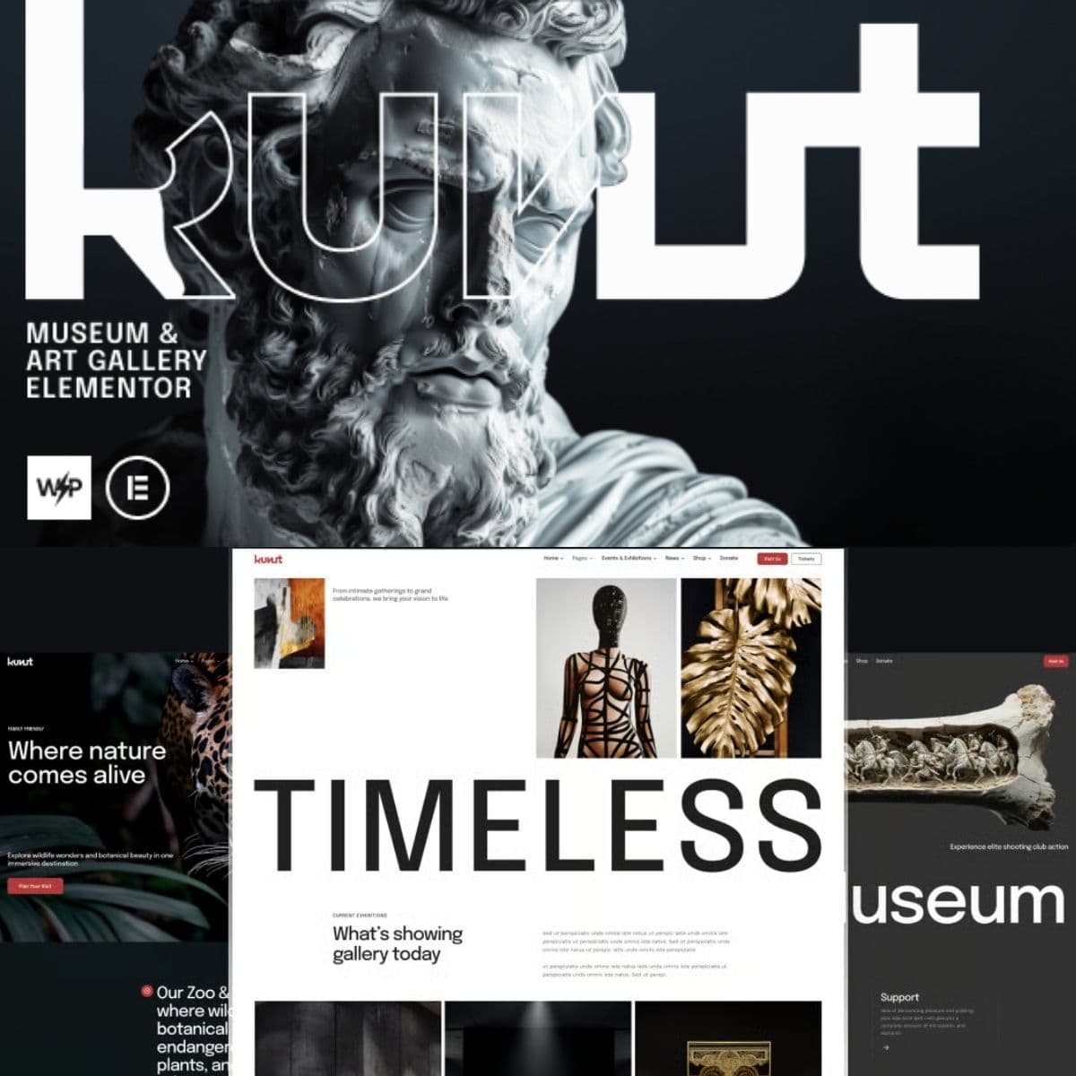 Kunst - Museum & Art Gallery Elementor WordPress Theme