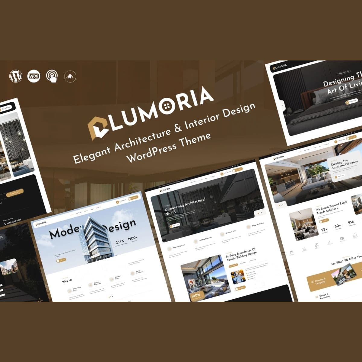 Lumoria - Architect, Construction WordPress Theme