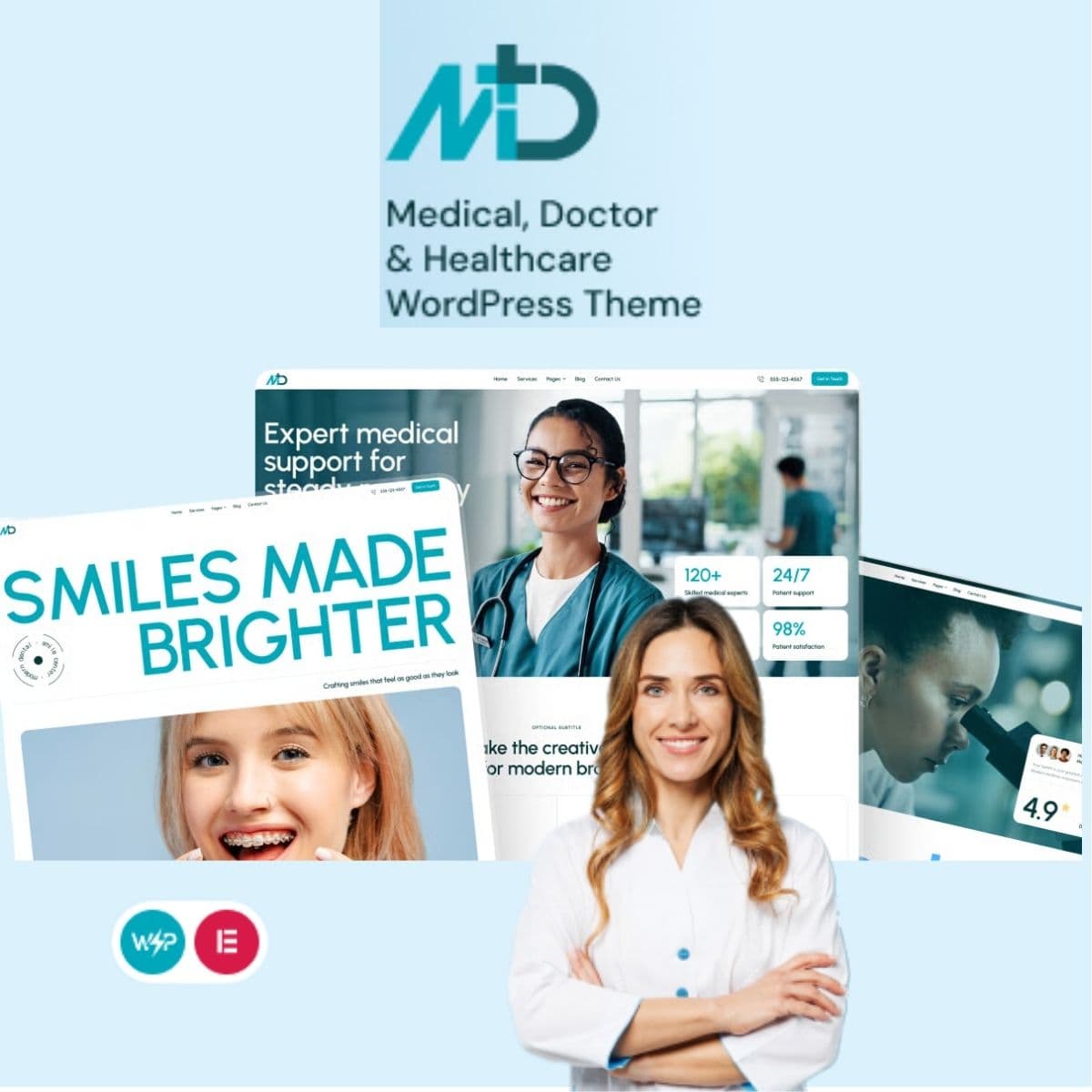 MD - Medical, Doctor & Healthcare WordPress Theme