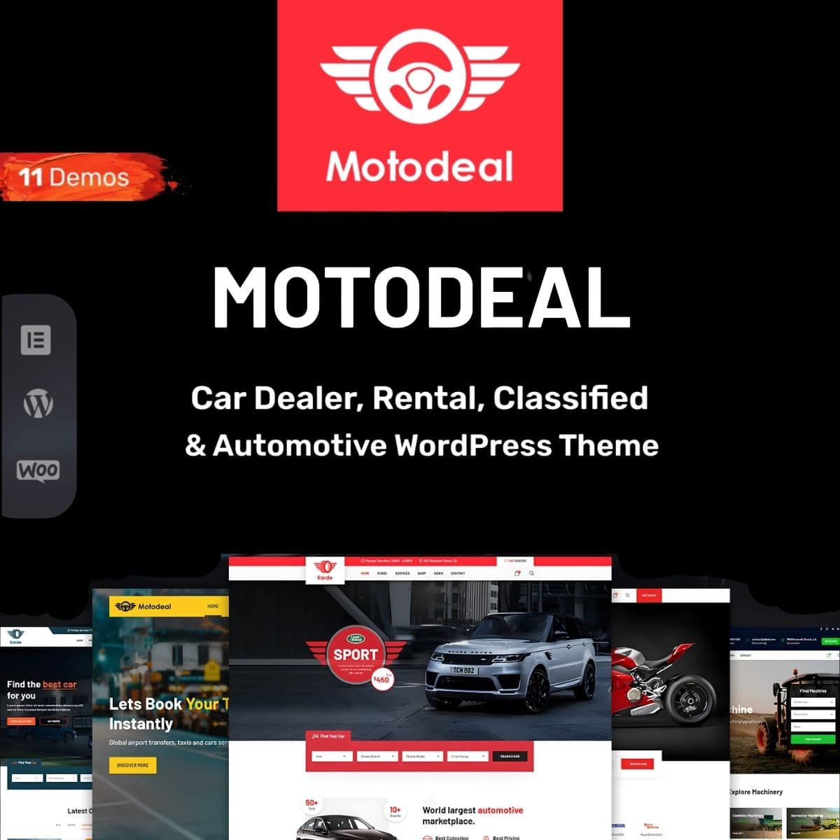 Motodeal - Car Dealer & Classified WordPress Theme