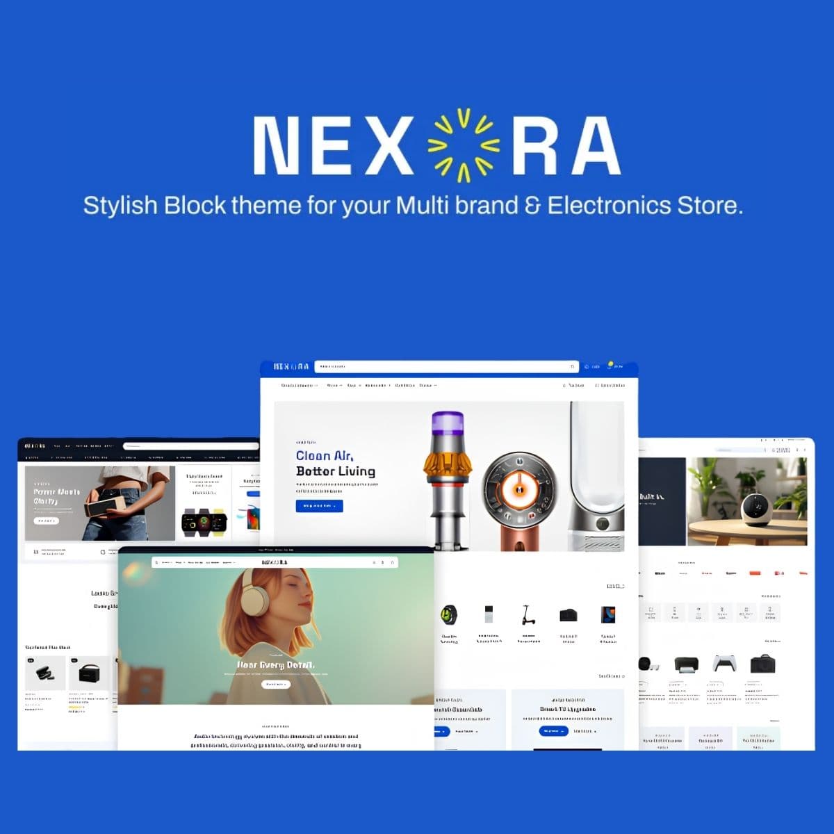 Nexora Shop - Multibrand Electronics Store WooCommerce Theme