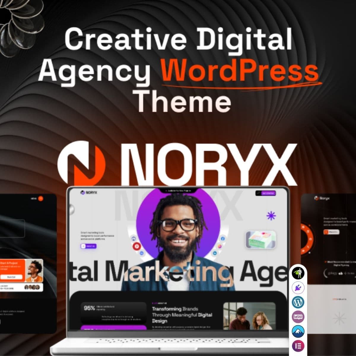 Noryx - Digital Agency & Creative WordPress Theme